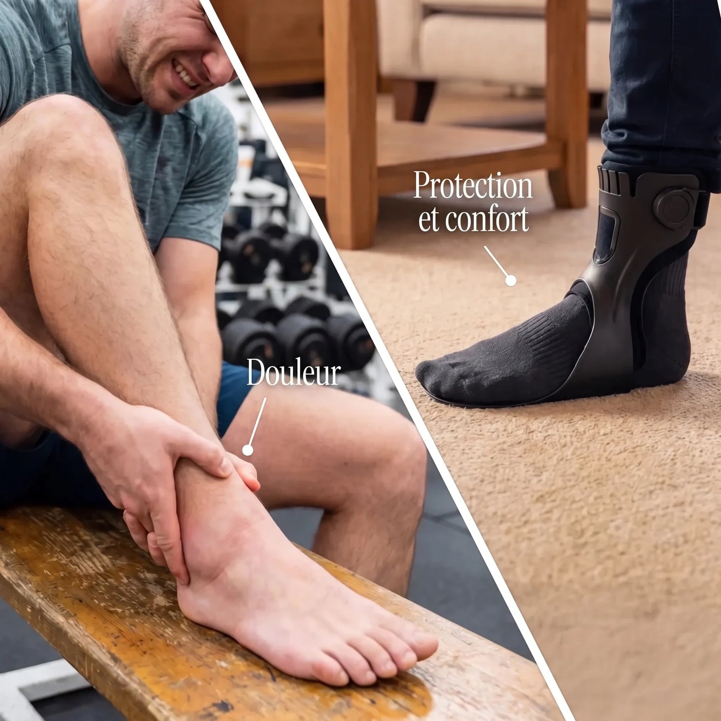 Orthèse Relief Craft™ — L'Attelle Anti-Chute