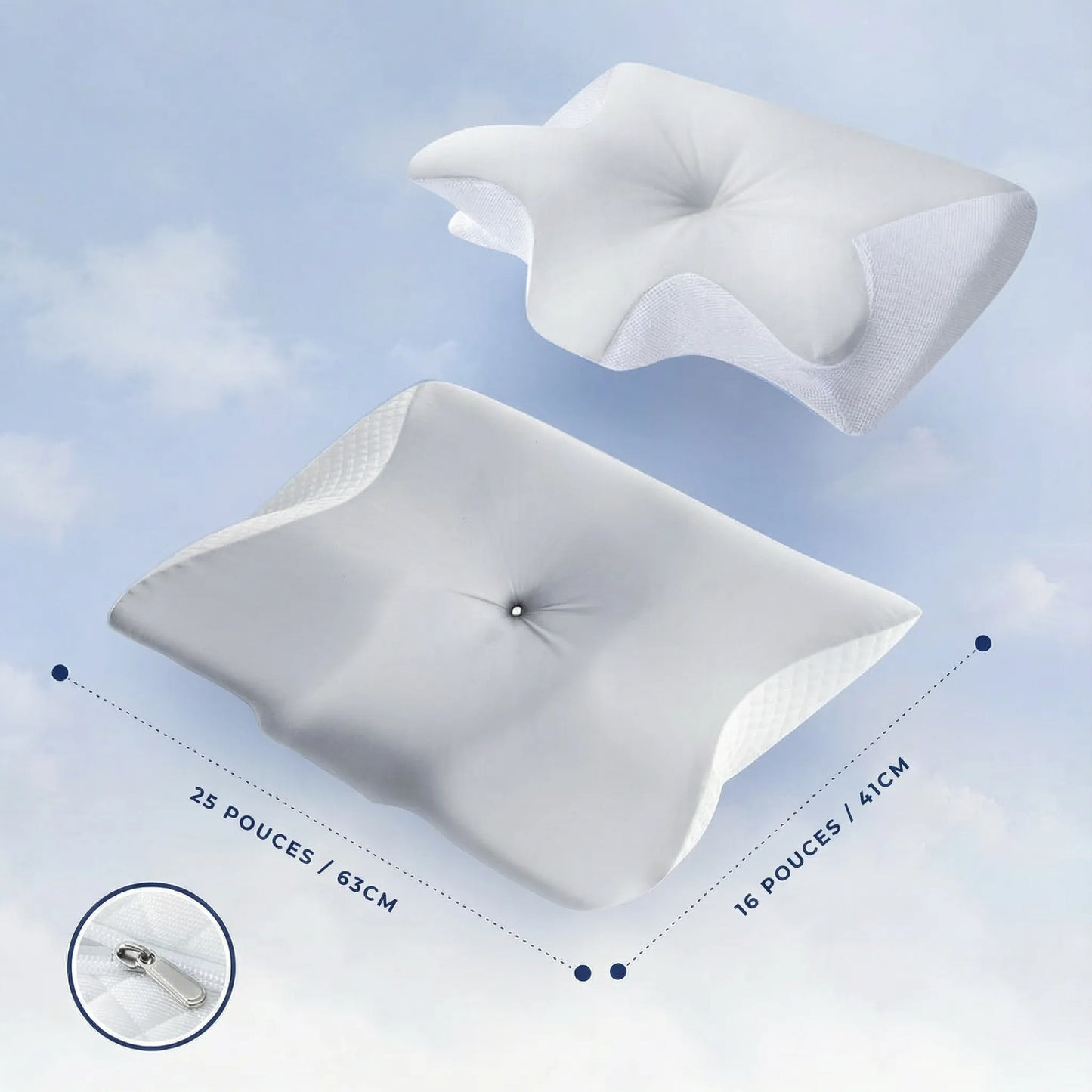 Taie “Ice Silk” effet frais pour OrthoSleep™