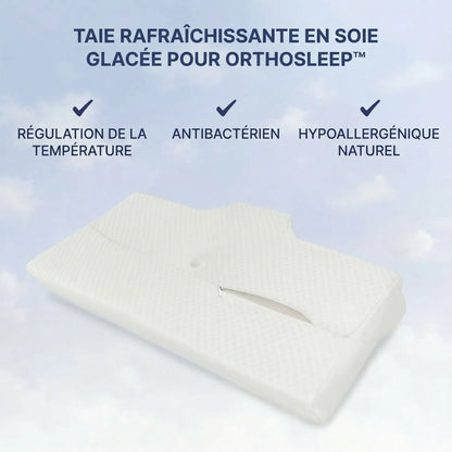 Taie “Ice Silk” effet frais pour OrthoSleep™