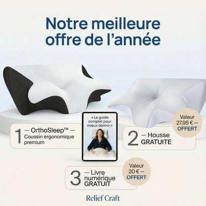 OrthoSleep™ – Soulagement cervical