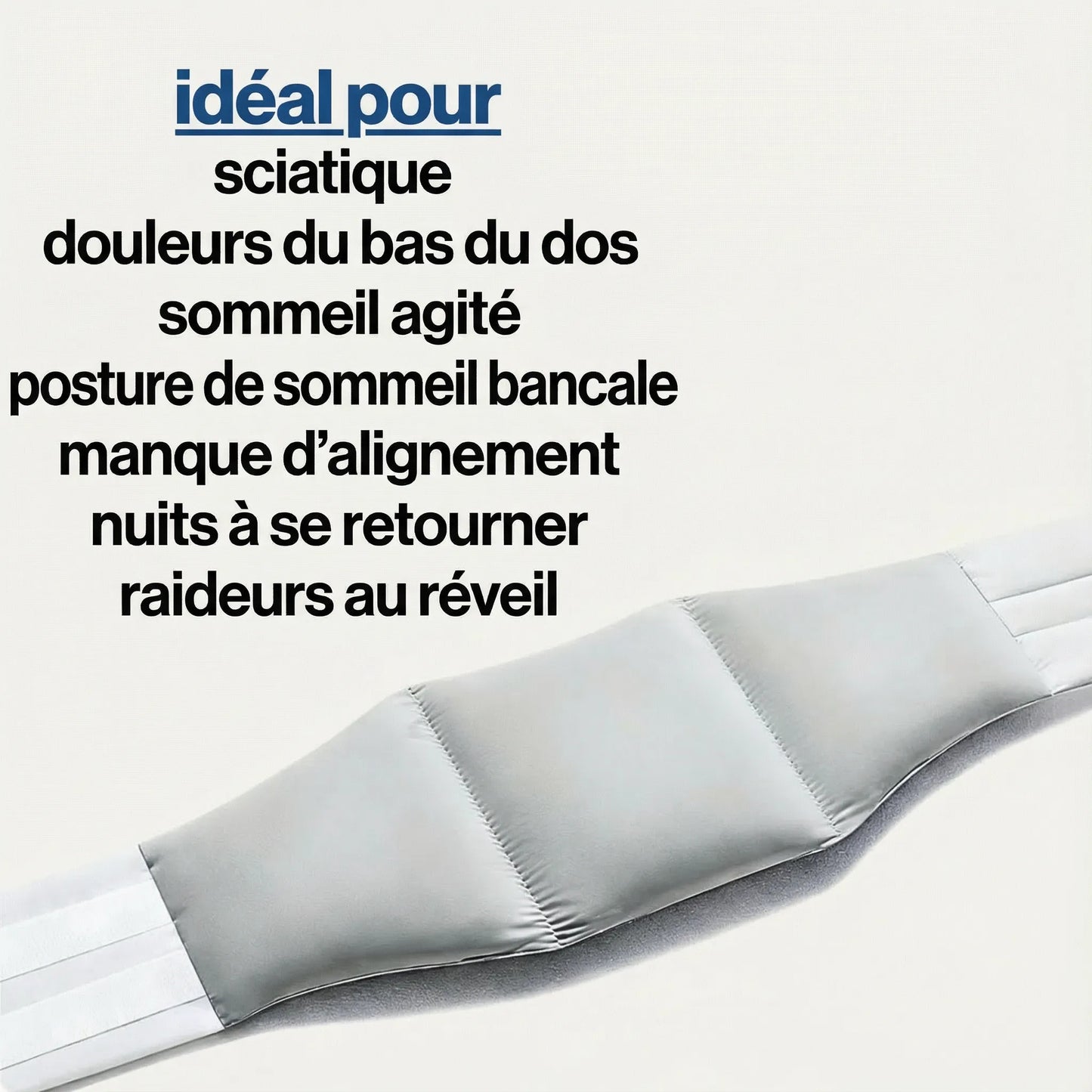 Lumera Sleep - Coussin de soutien lombaire