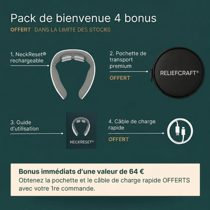 Neckreset® - Solution 11 en 1 pour la nuque