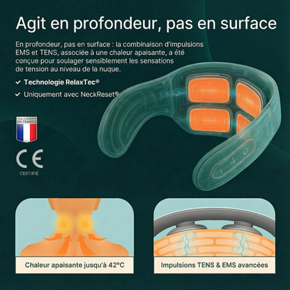 Neckreset® - Solution 11 en 1 pour la nuque