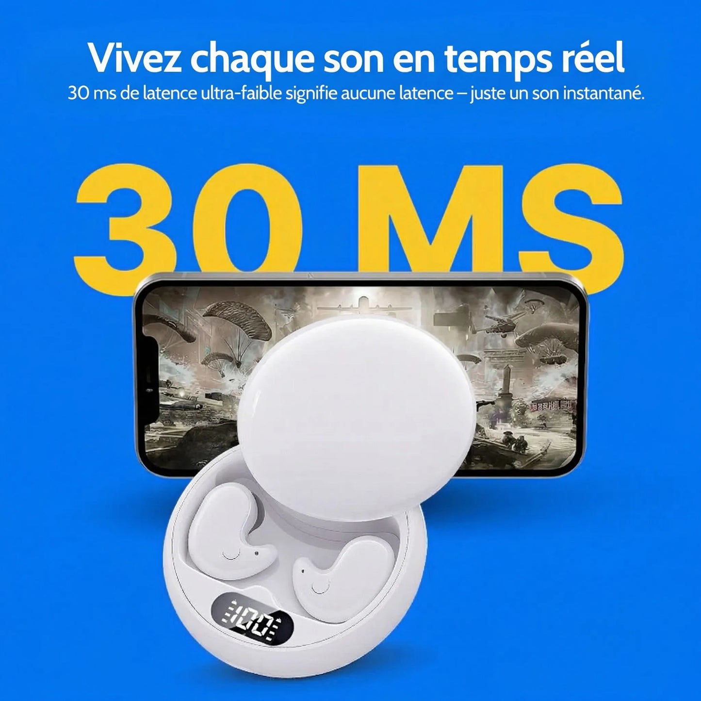 InvisiBuds™ - Écouteurs Invisibles