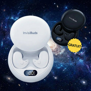 InvisiBuds™ - Écouteurs confortables, sans pression (offre 1+1)