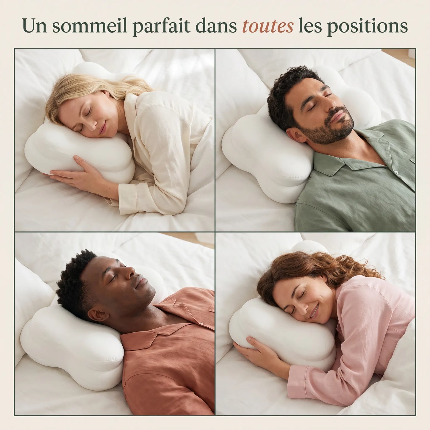 AlignSleep™ - Coussin Ultra-Confort