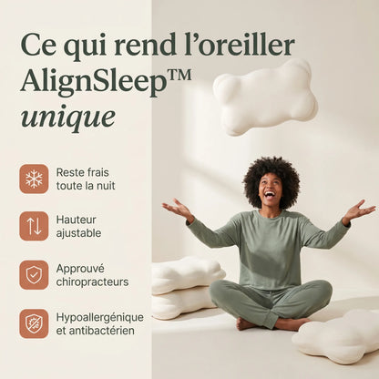 AlignSleep™ - Coussin Ultra-Confort